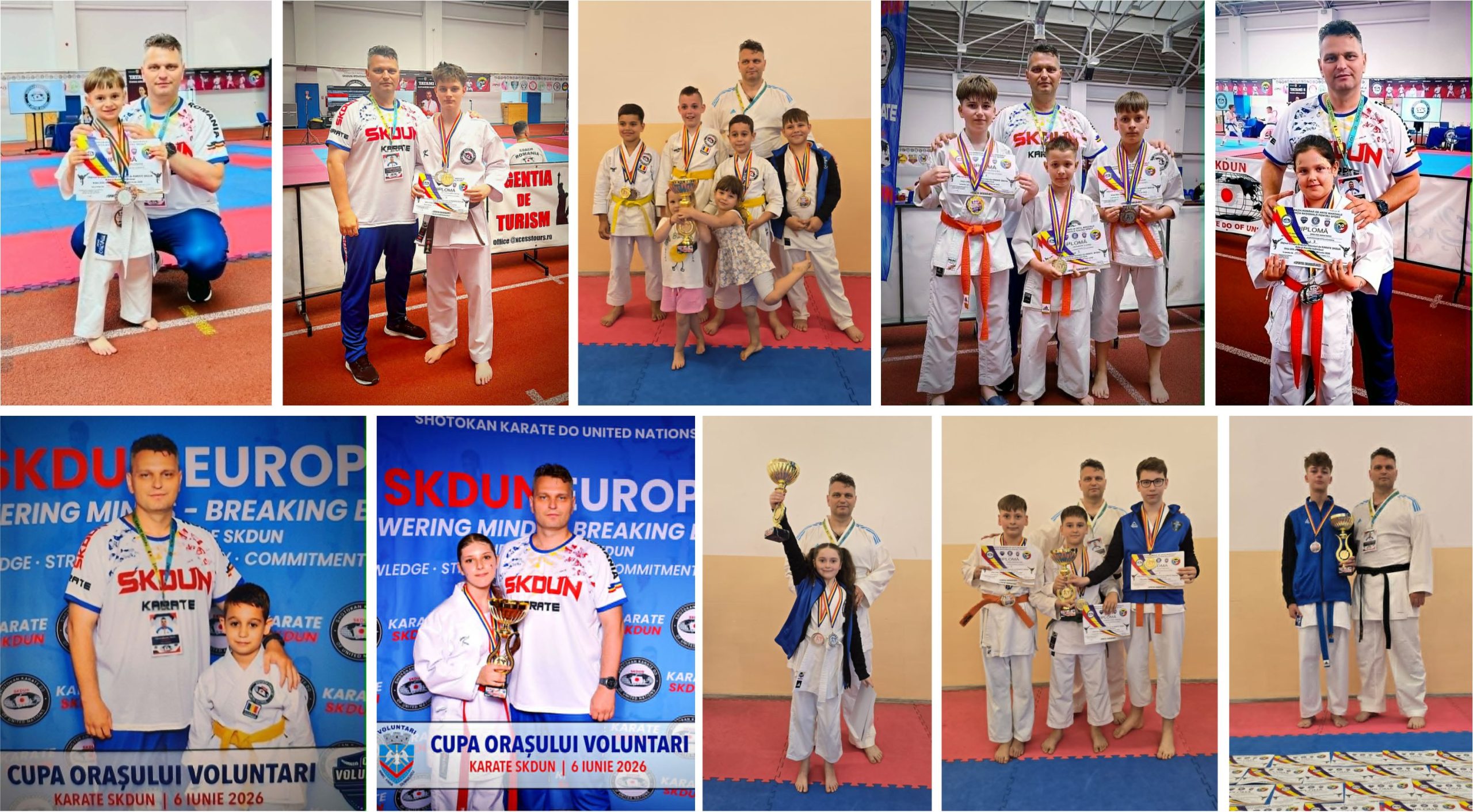 Sezon încheiat cu succes de sportivii secției de karate a CSM Alexandria la Cupa Orașului Voluntari